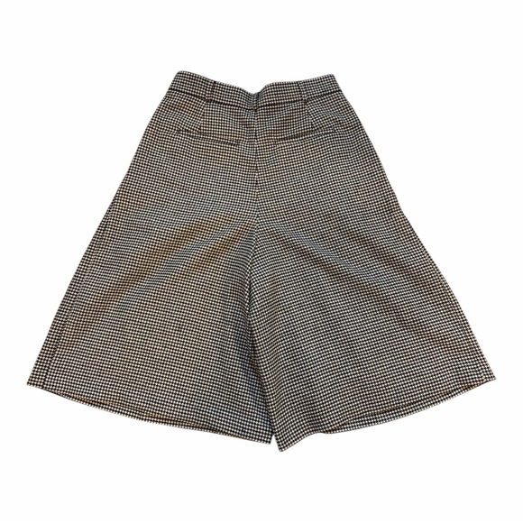 Uniqlo Wool Blend Houndstooth Tailored Pants Fully Lined Size 10 - Picture 2 of 5